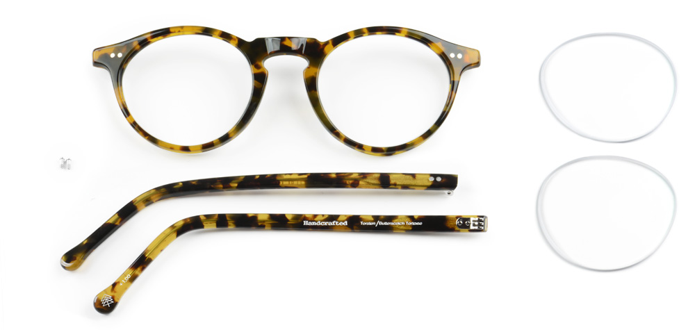 Torsten Reading Glasses - Butterscotch Tortoise